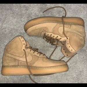 Wheat Air Force 1s